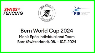 Bern 2024 Epee Team World Cup  Piste Green [upl. by Suivatra136]