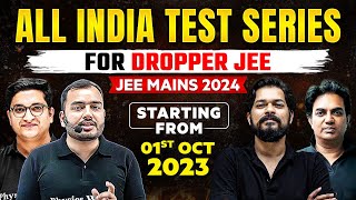 Launching All INDIA Test Series AITS for JEE Droppers 2024 🤩  Indepth Performance Booster 🔥 [upl. by Adkins160]