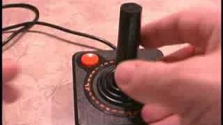 Classic Game Room  ATARI 2600 joystick controller review [upl. by Ispep]