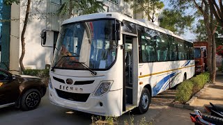 Eicher Skyline Pro 3010L AC 44 Seater 105M Bus BS6 2024 Model Detailed Review Price Features [upl. by Ttimme]