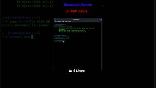 Bluetooth deauthentication in kali linux [upl. by Sirovaj]