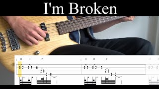 Im Broken Pantera  Bass Cover With Tabs by Leo Düzey [upl. by Sregor]