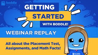 Webinar Replay All About the Placement Test Assignments and Math Facts [upl. by Alvy]