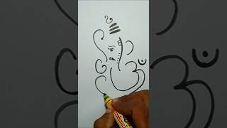 Ganesh ji drawingShree GaneshShort [upl. by Edaw423]