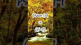 Psalm 119 vs 6572 bible bibleverses glorifygod [upl. by Nogem287]