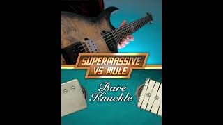 P90 vs Humbucker Pickups Bare Knuckle Supermassive HSP90 vs The Mule shorts [upl. by Wivestad]