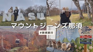 【那須旅行】ゴンドラで空中紅葉📍マウントジーンズ那須 [upl. by Sutherland]