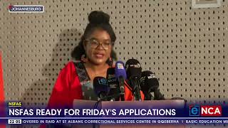 NSFAS ready for Fridays applications [upl. by Ami422]