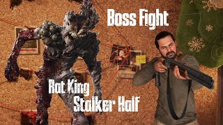 Manny vs Rat King Stalker Half  Epic Theater Boss Fight  The Last of Us Part II No Return Mode [upl. by Jenette]