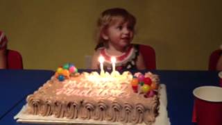 Happy 2nd birthday Madeline [upl. by Ecaroh]