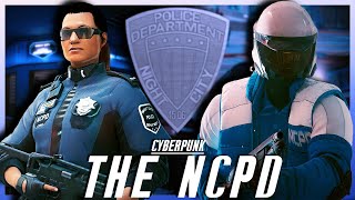 Cyberpunks quotPeacekeepersquot  The NCPD  Cyberpunk 2077 Lore [upl. by Nednerb311]