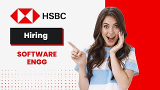 HSBC Recruitment For Software Engineer  Fresher  Off Campus Drive [upl. by Notniuqal]