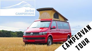 Jerba Campervans Cromarty VW T6Campervan Conversion Walk Around [upl. by Ashatan]