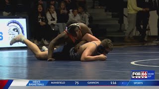 Prep vs McDowell wrestling [upl. by Easlehc]