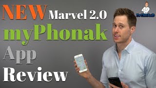 NEW MyPhonak Smartphone App Review  Phonak Marvel 20 Hearing Aids [upl. by Enilatan353]