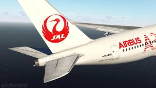 Japan Airlines A350 Special AIRBUS Liveries XP11 [upl. by Aleira]