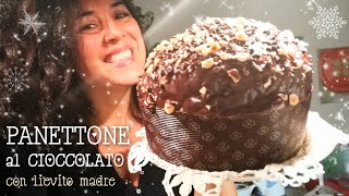 PANETTONE AL CIOCCOLATO con lievito madre [upl. by Joiner]