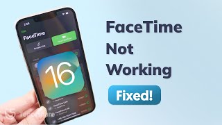 How to Fix Facetime Not Working iOS 1617 4 Ways to fix [upl. by Retsila]