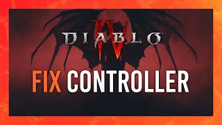 Fix Controller Not WorkingNot Detected  Diablo IV [upl. by Yelsew]