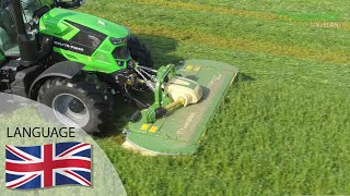 KRONE EasyCut F – Frontmounted disc mowers 2019 [upl. by Aiam]