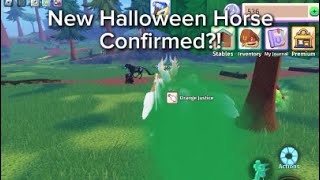 Halloween Horse Model Confirmed Horse Life Roblox [upl. by Oman]