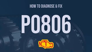 How to Diagnose and Fix P0806 Engine Code  OBD II Trouble Code Explain [upl. by Musser]