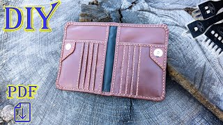 DIY Case purse for car documents and passport Pattern in PDF by Vestgar [upl. by Enaz]