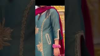 Hand work design suitfashion fashion handwork dupatta punjabisong cottonclothing suitdesign [upl. by Torin]