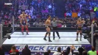 WWE Smackdown Santino Marella and Vladimir Kozlov vs Chavo Guerrero and Drew McIntyre [upl. by Maon798]