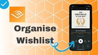 How To Organise Wish List On Audible [upl. by Kina]