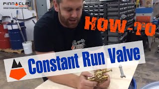 Constant Run Valve Adjusment [upl. by Nosrak417]