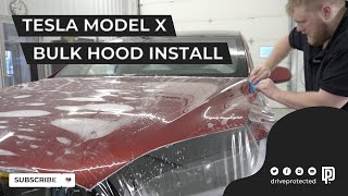 Ultra Red Model X Bulk Hood PPF Install [upl. by Weiler823]