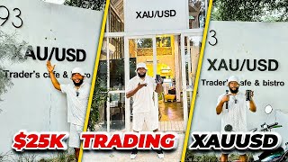 I Visited The Famous XAUUSD Traders Restaurant And Made 10K Live Trading XAUUSD [upl. by Abbate270]