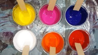 Video8  Stepbystep Acrylic paint preparation and materials for acrylic pouring amp fluid art [upl. by Fidelis]