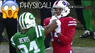 Sammy Watkins vs Darrelle Revis PHYSICAL MATCHUP WR vs CB 2015 [upl. by Annav]