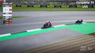 Race Moto2 Silverstone BritishGP 2024 [upl. by Aehsan723]