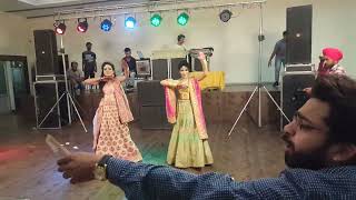 Dance Performance by Mannu and Aarzoo  Rahul Nagpal weds Harpreet Kaur [upl. by Maryjane]