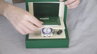 Unboxing Rolex YachtMaster II Watch [upl. by Hillegass468]