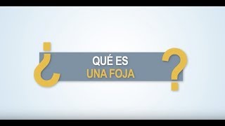 Noticiero Judicial Cápsula Educativa  ¿Qué es una foja [upl. by Quinton]