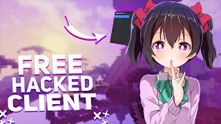 💗 FREE HACK CLIENT MINECRAFT DOWNLOAD  HAWK CLIENT  REDESKY HACKING FLY LONGJUMP KILLAURA [upl. by Kalila805]