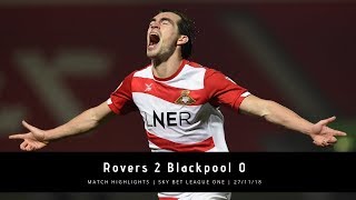 Doncaster Rovers 2 Blackpool 0  iFollow Rovers [upl. by Liana]