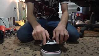 How to Bar Lace Skate Shoes  Any Shoe CLEAR explanation [upl. by Enitsahc920]