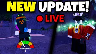 🔴 LIVE NEW NUCLEAR UPDATE RELEASE In FISCH Roblox [upl. by Ahsia808]