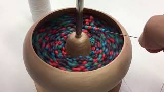 BeadKraft Seed Bead Spinner Stringing ToolFor Easy Bead Stringing [upl. by Asiret]