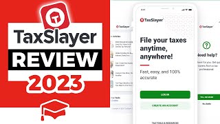 TaxSlayer Review 2023  Pros  Cons and Walkthrough [upl. by Anayra]