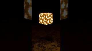 Minecraft Glowstone Simulations shorts [upl. by Addie]