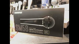 限定！SHURE SM58 SPECIAL BLACK EDITION登場！！【MARKS】 [upl. by Danette]