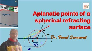 Aplanatic points of a spherical refracting surface  E3  Optics [upl. by Christoper]