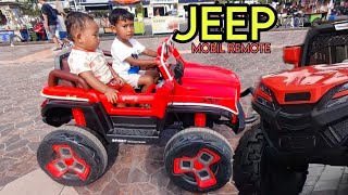 MINI JEEPATV MAINAN MOBIL ANAK REMOTE DAN MANUAL [upl. by Sher]