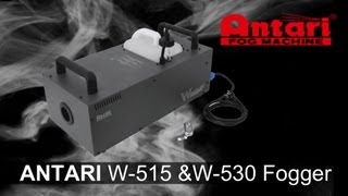 ANTARI W515 amp W530 Fogger [upl. by Madonia584]